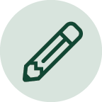 Icon of a pencil