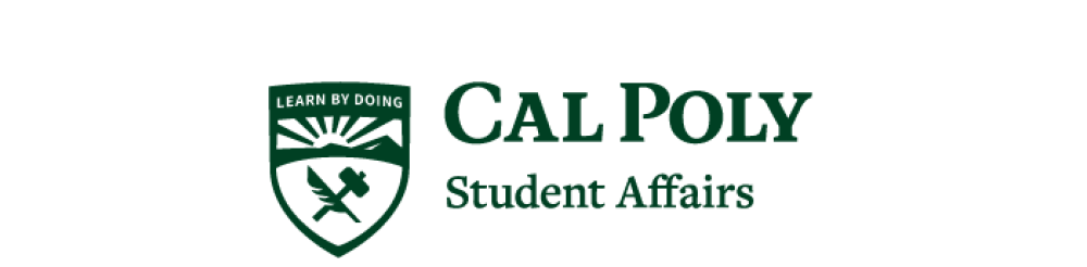 Cal Poly Shield and Wordmark with the addition of the Division name