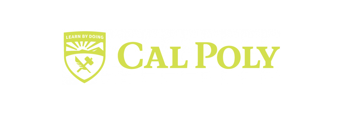 logos in unbranded and unsanctioned colors don't look like Cal Poly and are not permitted