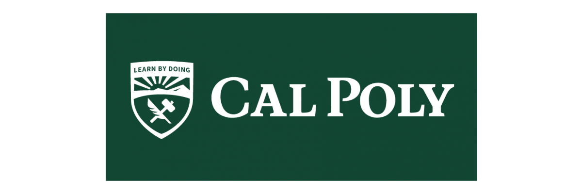 simply reversing colors on our logo does not create a correct Cal Poly logo