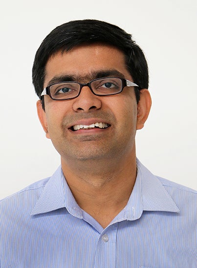 Portrait of professor Anurag Pande