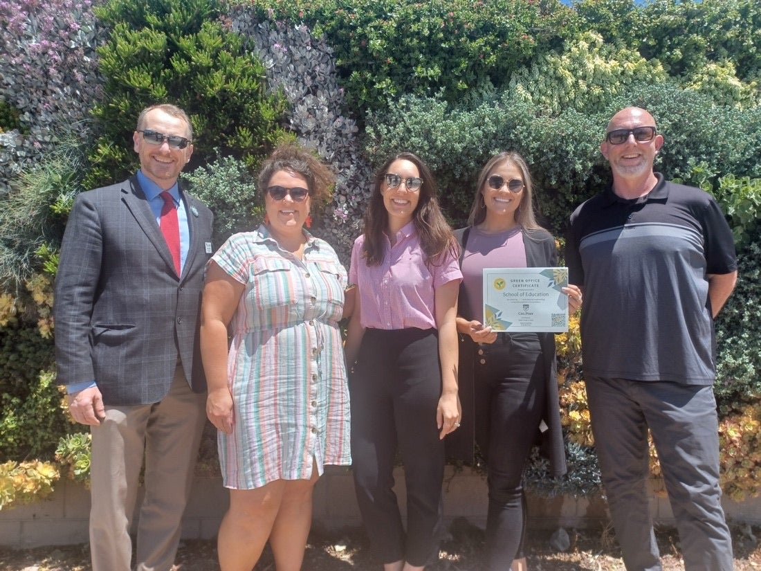 Five members of the SOE office