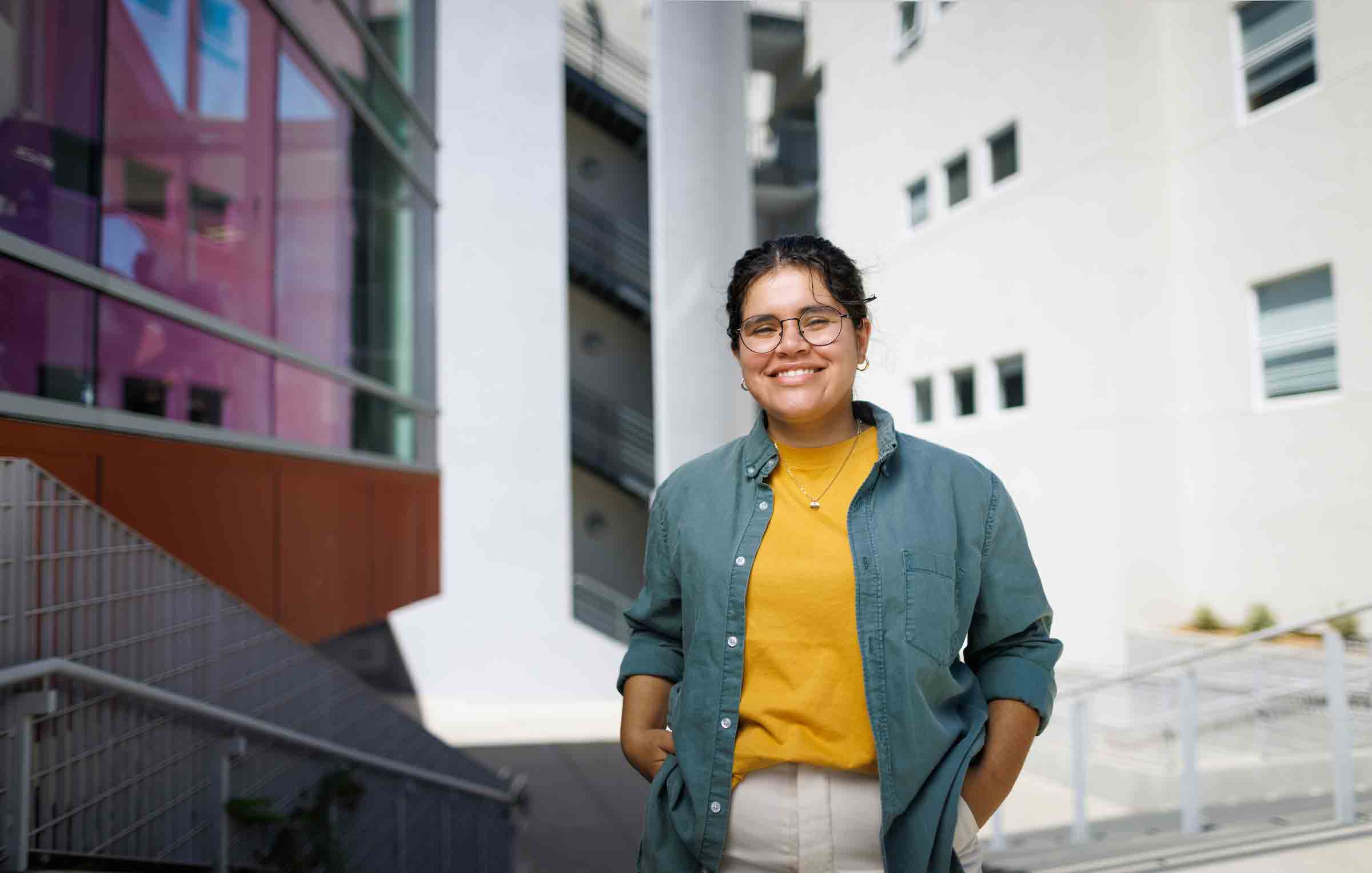 Student Nathalie Zamora
