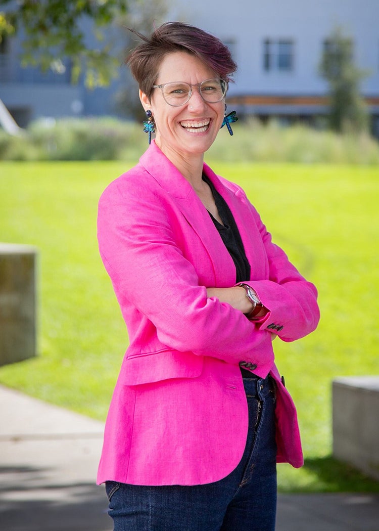 Allison Theobold is an assistant professor of statistics at Cal Poly