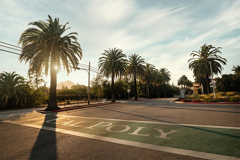 Cal Poly California entrance