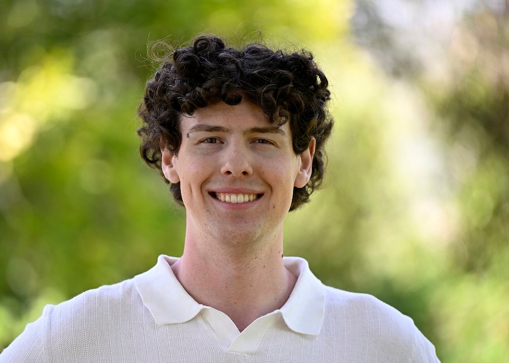 Kinesiology major Luke Hansen from Nipomo California