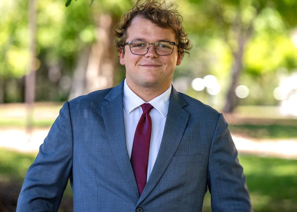 Nico Julia, graduate of the College of Liberal Arts