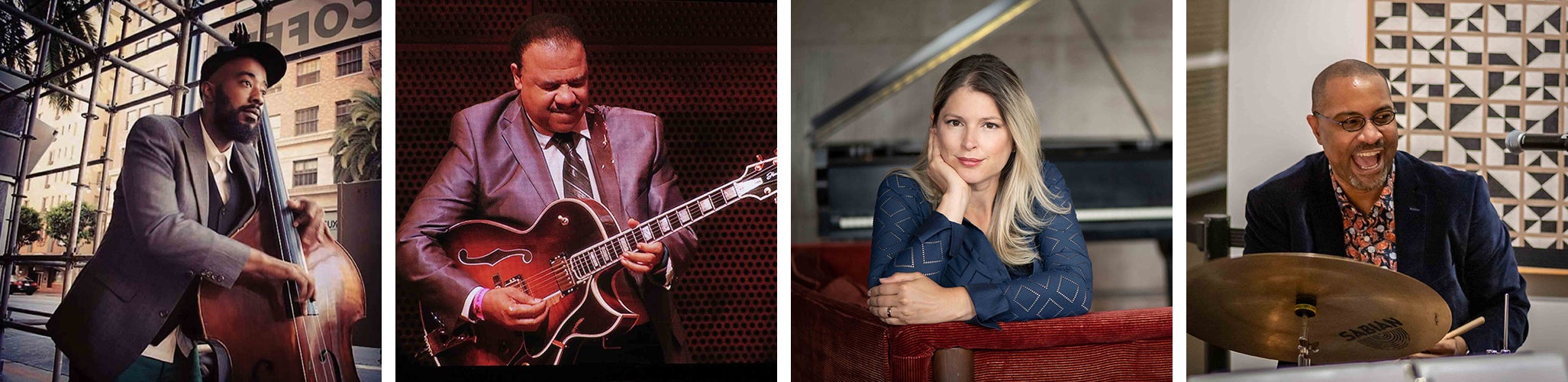 Photos of the supporting musicians