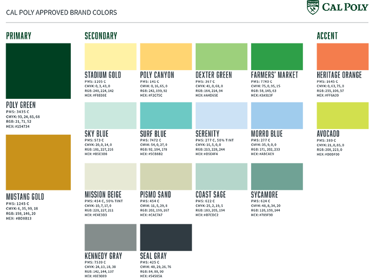 Color Guide example