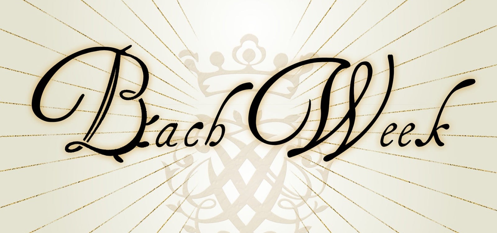 The Bach Week logo