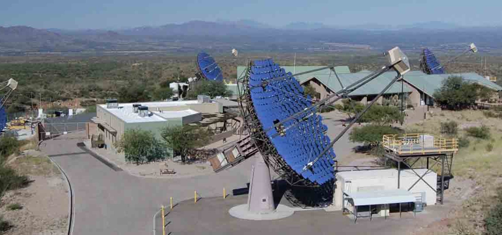 VERITAS or Very Energetic Radiation Imaging Telescope Array System  gathers data from the night sky using a set of four 12-meter telescopes in southern Arizona