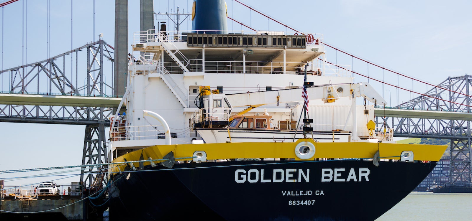 Cal Poly Maritime Academy's Training Ship Golden Bear