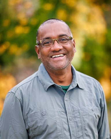 Portrait of professor Nishanta Rajakaruna