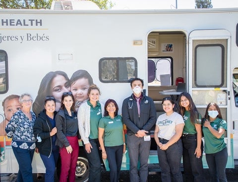 Cal Poly's Mobile Health Unit and Staff 