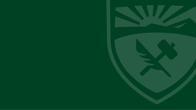 Example of the filled shield graphic