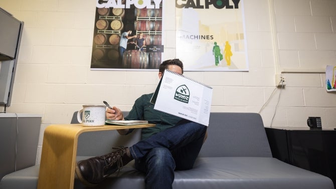 Cal Poly Magazine editor pours over the brand guidelines