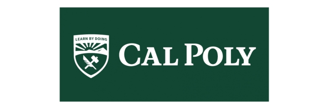 simply reversing colors on our logo does not create a correct Cal Poly logo