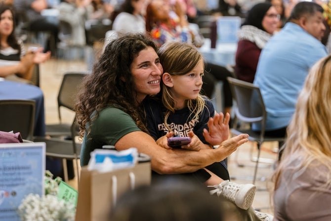  Leana Marcus attended the California Student Parent Summit at Cal Poly in September