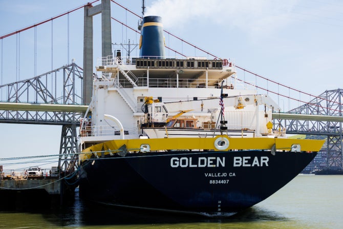 Cal Poly Maritime Academy's Training Ship Golden Bear