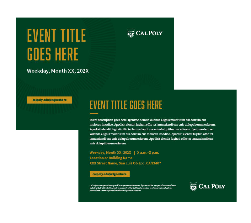 example of an event flyer