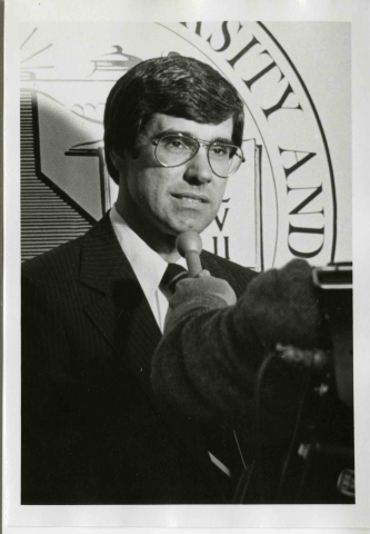 President Warren Baker in 1979