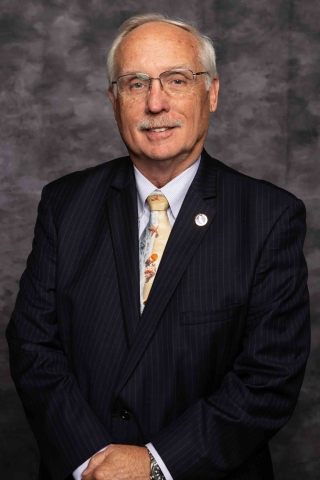 A formal portrait of CSU Trustee Larry Adamson 