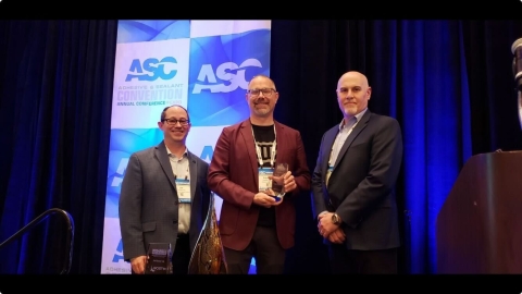 Geisys' Kris Stoke receives 2024 ASC Innovation Award