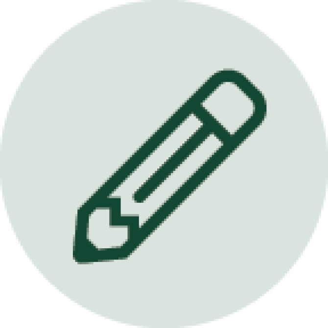 Icon of a pencil