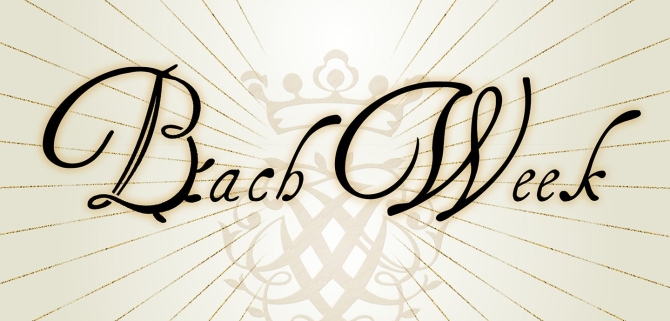 The Bach Week logo